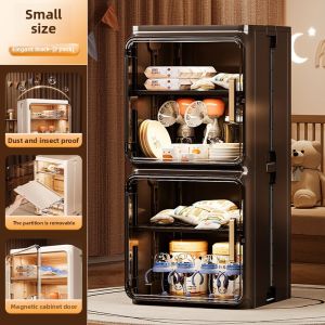 MEIZHUFU | Dustproof Baby Dedicated Bottle and Food Accessory Organizer With Drying Shelf