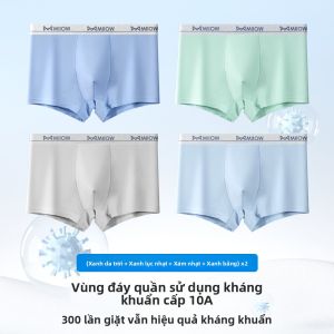 Quần lót MiiOW bé trai làm bằng Ice Silk cạp vừa mỏng thoáng khí