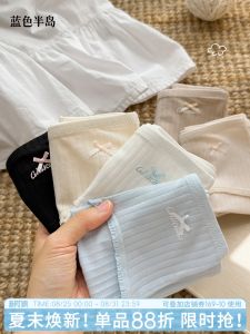 Antibacterial Cotton Ladies Underwear Mid-Waist Briefs Triangle Shorts plus Size Womens Comfortable Breathable Panties