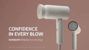 Acerpure Beauty HD1 Ionic Hairdryer | More Moisture Less Frizz | Plus Hair Protection