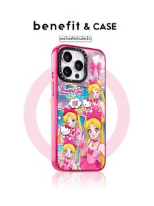 Cute Bow Cute Crystal Shield Magnetic Impact-Resistant Phone Case