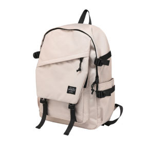 กระเป๋าเป้สะพายหลัง กระเป๋าเป้ Backpack กระเป๋านักเรียน แฟชั่น สีพื้น กระเป๋าใส่ของอเนกประสงค์ มีหลายช่อง ขนาด 45 x 14 x 30 cm จุของได้เยอะ