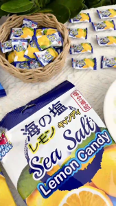 5 Túi Kẹo Chanh Muối Biển Sea Salt Lemon Candy Gói 128g