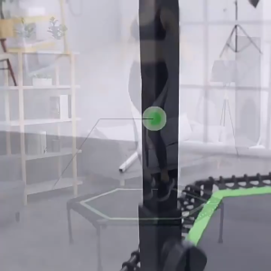 Bạt nhún thể dục lục giác với tay vịn - An toàn cho trẻ em và người lớn Giúp bạn khỏe mạnh mỗi ngày