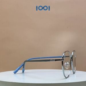 IOOI Eyewear - Kacamata Kotak Bahan Metal & Lensa Anti Radiasi Photocromic Blueray Pria Wanita 58003