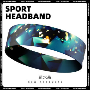 Womens Sweat Absorbent Running Headband Yoga Badminton Hairband Sportswear Headband Fitness Gym Yoga Hair Accessory