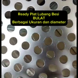 120 x 240 cm | RAM Speaker Model Plat Besi  Lobang Grill Speaker Mesh Cover Grill Pelindung Audio