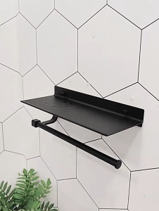 Space Aluminum Multi-Purpose Paper Towel Seasoning Cup Holder Skin Care Towel Holder For Kitchen and Bathroom