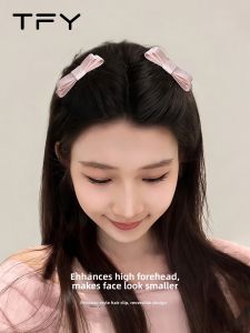 TFY | Pink Bow High Crown Fluffy Hair Clip