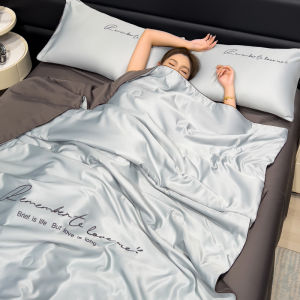 AIYUN | Cool Feel Ice Silk Summer Blanket Household Lightweight Quilt