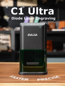 DAJA C1 Ultra laser engraving machine engraving wood board leather kraft paper lacquered metal commercial printing glass ceramics handmade DIY LOGO custom non-metal engraving machine