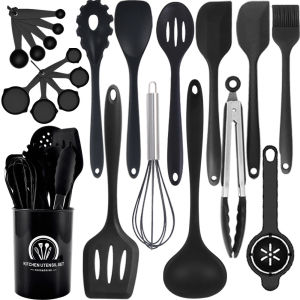 Silicone Heat-Resistant Non-Stick Cooking Kitchen Set