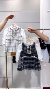 Cherry Kids (6Bulan-3Tahun) Dress Pesta Anak Perempuan 2in1 Fashion Korea Style