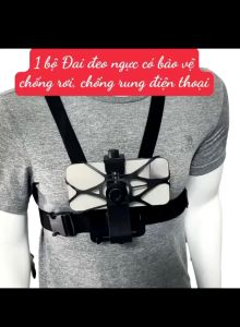Dây đeo ngực gắn điện thoại camera hành trình gopro