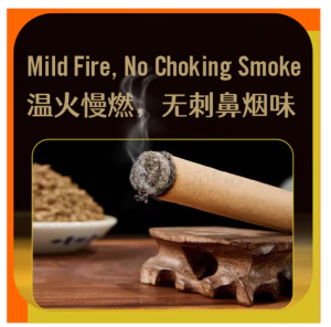 Natural Mugwort Mosquito Repellent Stick Indoor Outdoor Home Use Safe for Pregnant Women And Babies 30 Sticks Pack