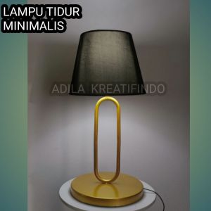 Lampu hias meja tidur minimalis Dekorasi kamar tidur