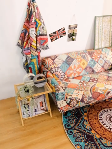 Universal L Shape Art Sofa Cover Stretchable Fabric Seat Cover For Sofa 1/2/3/4 Seater All-inclusive