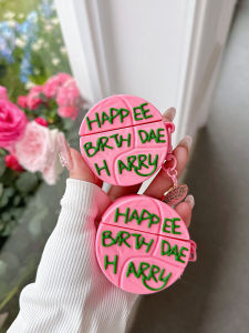 Cute 3D Polihart Hat Cake Style Silicone Protective Case for Huawei Freebuds 6i Bluetooth Earphones Anti-Fall Soft Shell