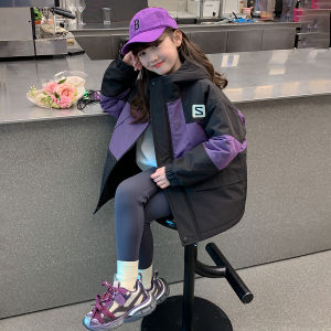 SQTN.KIDS | Stylish Thick Padded Girl Jacket