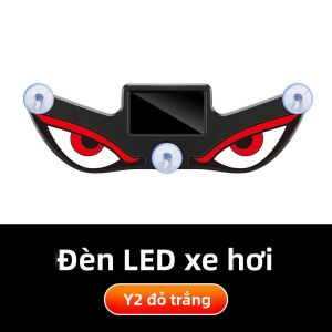 LUKSEN | Đèn Đuôi Ô Tô Mắt Quỷ Nháy Cảnh Báo Đêm Đèn Flash Động
