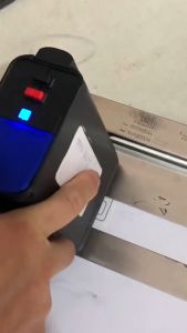 ZSA CP6000PR Ink Jet Printer Hand Held CP 6000PR Cetak Tanggal Produksi Expired Date Tanggal Kadaluarsa Produk Touchscreen