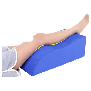 Medically Approved Fracture Bed Rest Leg Elevator Pad Elderly U-Shape S Double Foot Varicose Veins Pad Leg Pillow for Sleeping