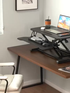 Bàn làm việc để máy tính 2 tầng có khay bàn phím gấp gọn đa năng - GN72