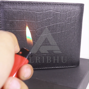 Dompet Pria Motif Buaya Dompet Cowok Kulit Sapi Asli Bifold Slim Simple Awet Premium Elegan Entry