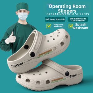 TZLDN | Non-slip Anti-odor Operating Room Clogs for Men Summer Design with Thick Sole and Arch Support