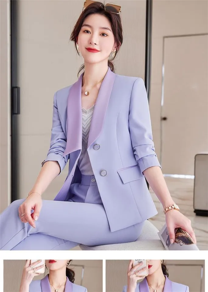 Pink Suit Women's Spring and Autumn 2022 New Fashion Temperament