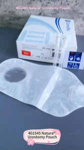 CONVATEC 401545 SUR-FIT NATURA UROSTOMY TRANSPARENT POUCH 57MM 10S