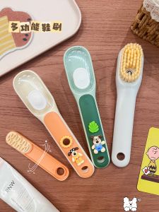 Bàn Chải Giày Đa Năng Có Thể Nạp Dung Dịch Bàn Chải Giặt Giày Mềm Bàn Chải Vệ Sinh Nhà Cửa Dùng Tại Ký Túc Xá Không Gây Hư Hại Cho Giày