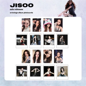Jisoo Mini Album Amortage Bright Surface 3 Inch Instant Photo Small Card Cultural Creative Festive Supplies Gifts