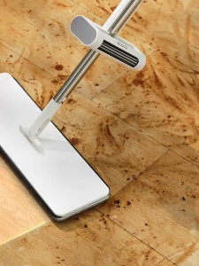 Ecoco Flat Mop Hands-free Squeegee Floor Mop 360° Rotating Head 38CM/42CM for Dry/Wet Cleaning E25086