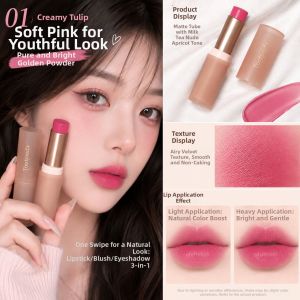 WIND LOVES FLOWERS | Velvety Matte Long-lasting Pink Lipstick