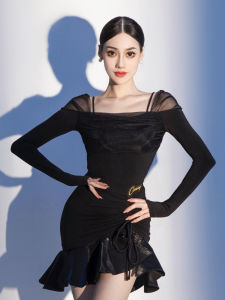 conny | Autumn Winter New Elegant Latin Dance Top