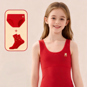 Teen Student Red Bra