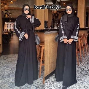 [ABAYA ORI] New Gamis Abaya Turkey Dubai arab TAZKIYA Terbaru