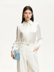 Vero Moda | New Spring Summer Vinegar Fiber Nine-tenths Sleeve Loose Shirts