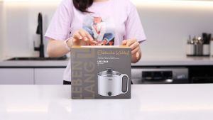 Nồi lẩu điện mini đa năng Lebenlang LBEC0808 1500ml bảo hành 2 năm - hàng chính hãng Nồi Lẩu Điện 780W Màu Đen Trắng - Lazada