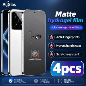 4pcs Matte Hydrogel Protective Film for Xiaomi 17 Pro Max Full Cover Screen Coverage Protector for Xiaomi 17 Pro Not Glass Film