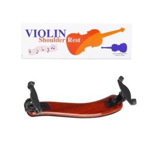 IRIN | IRIN VS-05 Violin Shoulder Rest Solid Wood Coffee Fiddle Shoulder Rest Adjustable 3/4 4/4 Violin Parts & Accessories