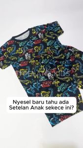 Code8.id PAKET SETELAN PRINTING FULLPRINT MOTIF PESAWAT LUCU BAHAN ADEM UKURAN S-XXL USIA 1-10 TAHUN