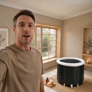 Bathtub Foldable Portable Hot Tub Adult Kids Child Indoor Room Bath Tub Portable Bathtub Bath Barrel