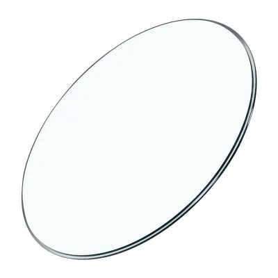 Tempered Glass round Table Top for Dining Table Coffee Table Wicker Chair Base Glass Surface Modern Minimalist Style