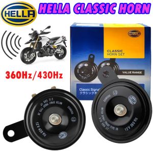 Bimota Original HELLA Horn Classic Horn Set 360Hz / 430Hz 111dB 12V Universal