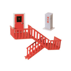 HULUXIONGDI | Emergency Evacuation Stairs Miniature Fridge Magnet Model