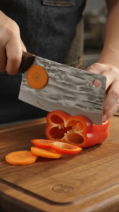 Nipiin Forged Kitchen Knife Stainless Steel Sharp Cutting Knife Meat Chopping Butcher Cleaver Knife