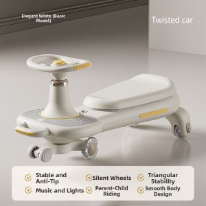 Rideable and Rocking Balance Car For Two