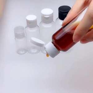50PCS Reusable Travel Portable Dispenser Bottle Travel Reusable With Flip Cap flip bottle